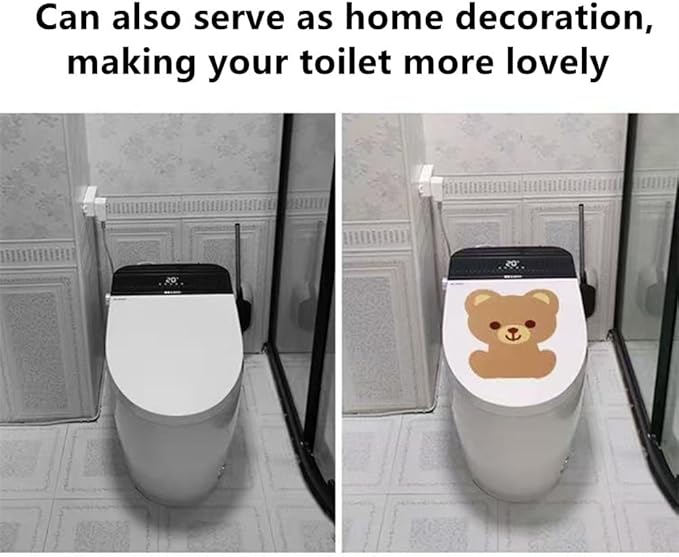 Toilet Fragrance Stickers, Self-adhesive Aromatherapy, Absorb Odor, Emit Fragrance, 4/8/16pcs Available, Cartoon Bathroom Waterproof Toilet Deodorant Stickers (4PCS)