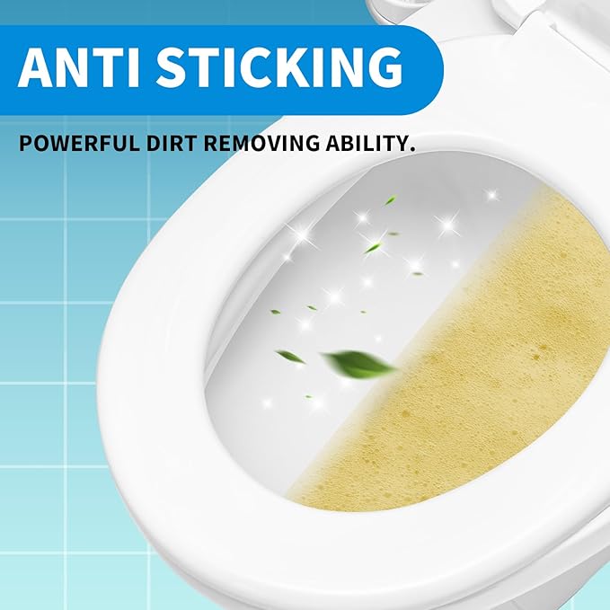 MAMADOU Smart Toilet Foaming Shield 100ml 3Pack For Toilet Cleaner Splash Control Deodorizing Foam Agent Stain-Resistant Easy Cleaning For Fresh Comfortable Bathroom