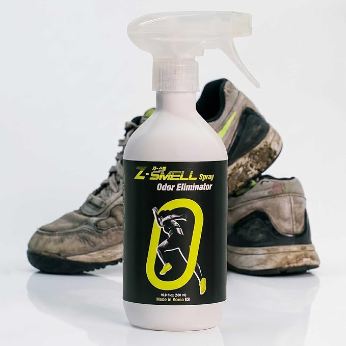 Z-Spray Odor Eliminator Spray – Bio-Based Enzyme Spray, Unscented & Made with No Harsh Chemicals – For Shoes, Pets, Gear, Car & Home – Safe for Kids & Animals – 500mL