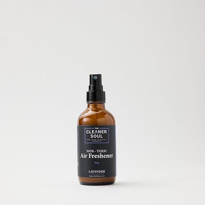 Air Freshener, Natural Essential Oils, Glass Bottle, Non-Toxic, Pet and Family Safe (Lavender Love)