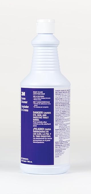 3M Creme Cleanser Ready-to-Use, 1 Quart, 12/Case
