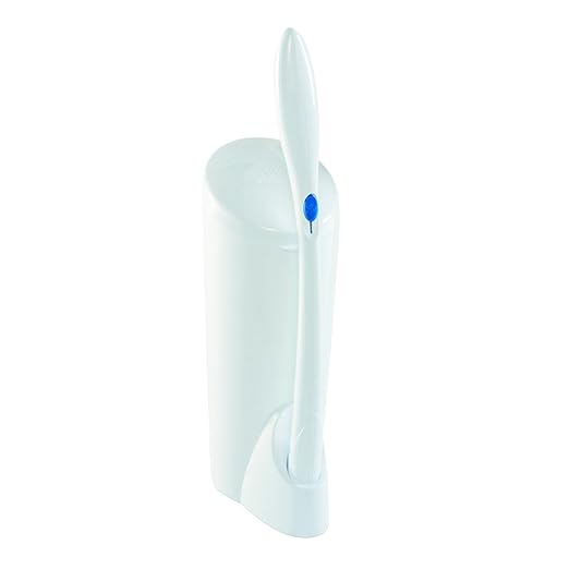 Clorox 03191CT Toilet Wand Disposable Toilet Cleaning Kit: Handle, Caddy & Refills, White (Case of 6)