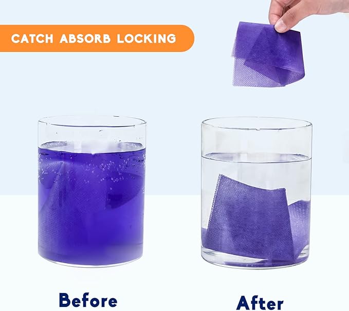 Xcleen Color Dye Trapping for Laundry 180 Count, Fragrance Free Dye Catcher Laundry Sheets, Prevent Clothes from Smearing, Color trapping Sheets for Home Apartment or School