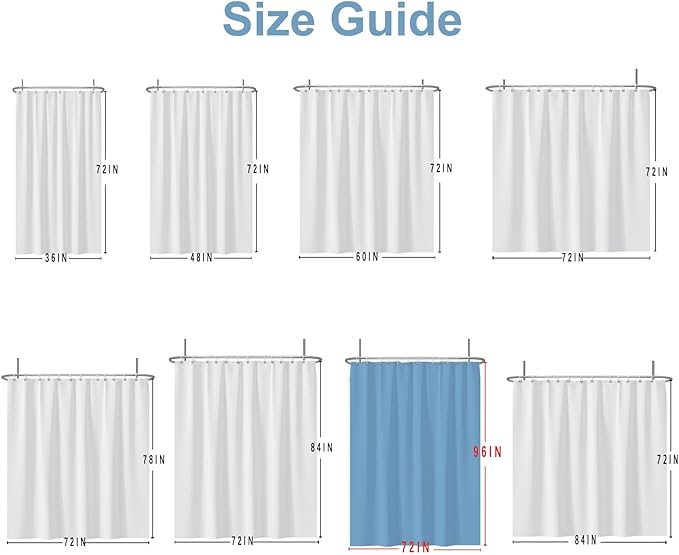 Cute Colorful Doodle Shower Curtains Playful Confetti Shower Curtain Decorative for Bathroom Pastel Waterproof Fabric Bathroom Decorations with Hooks 72x96 Inches