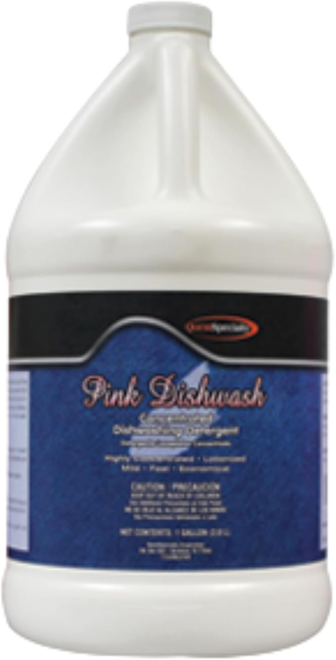 Quest 2950 PINK DISHWASH Concentrated Dishwashing Detergent Gallon (1 Pack)