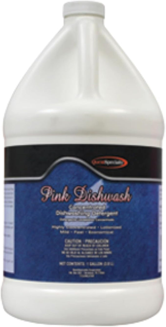 Quest 2950 PINK DISHWASH Concentrated Dishwashing Detergent Gallon (1 Pack)