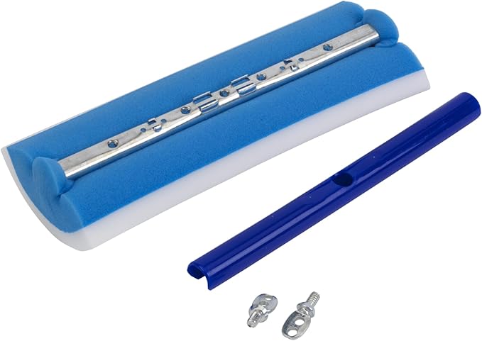 Mr. Clean Magic Eraser Roller Floor Mop Refill Head, White/Blue
