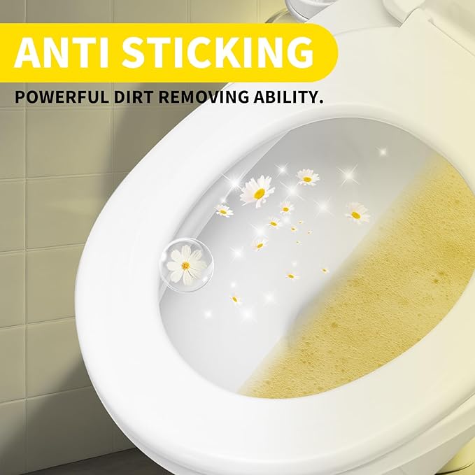 MAMADOU Smart Toilet Special Foam Agent Splash Toilet Bowl Cleaner Foaming Liquid Splash Proof Deodorizing Easy Cleaning Stain-Resistant For Fresh Bathroom 2Pack 285ml