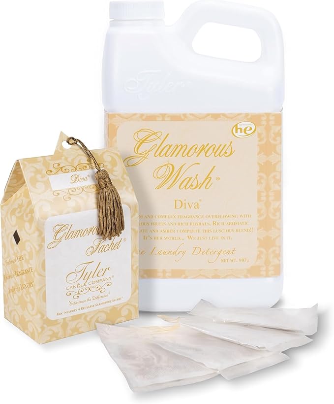 TYLER Liquid Glamorous Wash, Diva, 907g. (With Dryer Sachets)