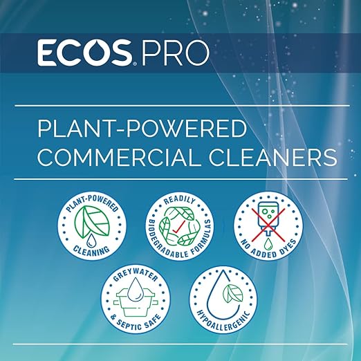 ECOS PRO PL9746/6 All-Purpose Kitchen-Bathroom Cleaner, Parsley Plus (Pack of 6)