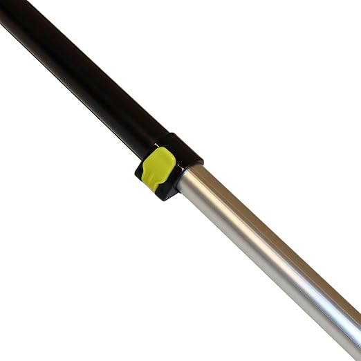 Telescopic Replacement Handle, Extendable Broom Pole, Expands from 23" to 54" Length, Great for Brooms, Mops, Painting Rollers and Window Cleaning