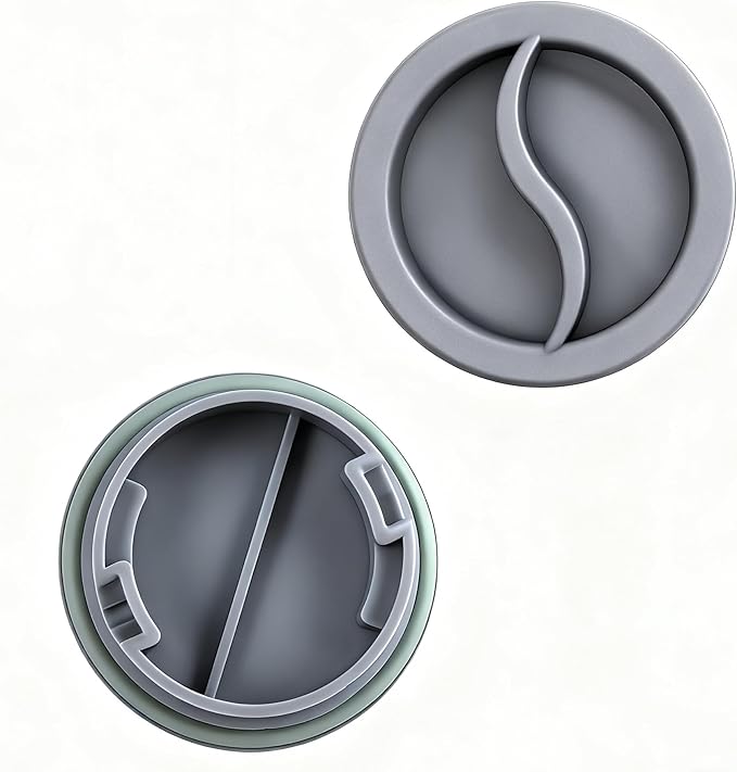 2 Pack WD12X10122 Dishwasher Rinse Aid Dispenser Cap Compatible with GE Dishwashers – Replaces PS958932, EAP958919, WD12X10102, WD12X10200 – Durable Leak-Proof Replacement Part