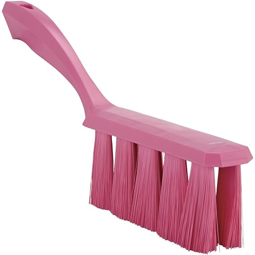 Vikan 45811 Brush, Bench, UST, Soft, PP/PBT, Pink