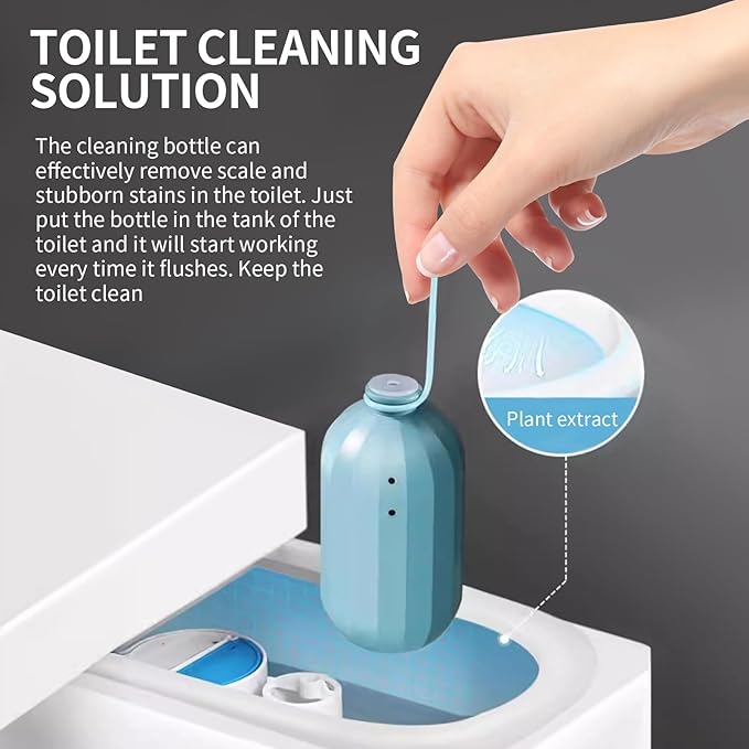 4PCS Krazy Klean Toilet Cleaner, Krazy Clean Toilet Cleaner, Krazy Klean Pro Toilet Cleaner, Krazy Klean Automatic Toilet Bowl Cleaner Cleans, Crazy Clean Toilet Bowl Cleaner