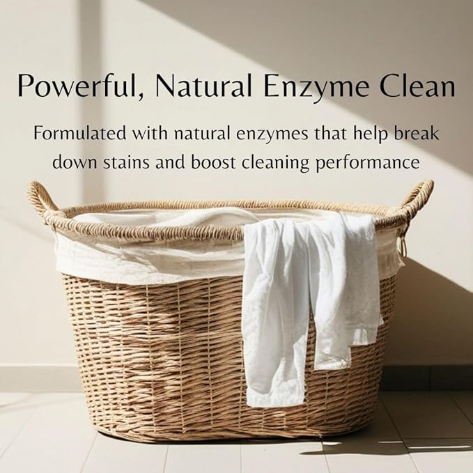 Premium Unscented Laundry Detergent Sheets, 48 Count, Plastic-Free & Non-Toxic, Liquidless Laundry Detergent