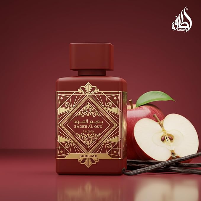 Lattafa Bade'e Al Oud Sublime - Tropical, Fruity, Fresh, Vanilla - Eau de Parfum Long-Lasting Fragrance for Unisex, 3.40 Ounce / 100 ml