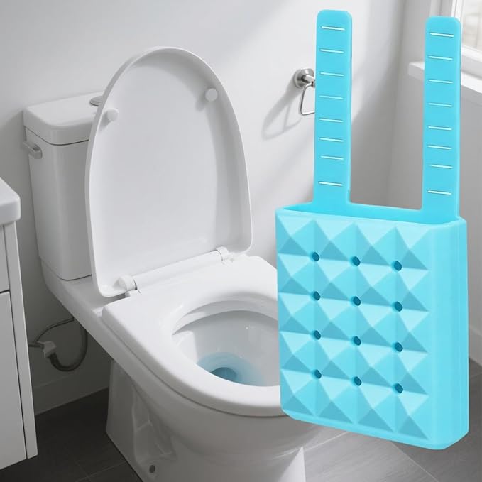 Toilet Tablet Holder for Tank - Adjustable Restroom Accessories, Toilet Bowl Cleaner Tablet Hanger | for Renters Home Hotel Restaurant Dormitory Powder Room Spa Studio Beach House Shopping Mall