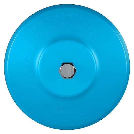Vikan 8700 HyDrive Round Brush Ø90mm Very Hard Drill Cleaning Food Grade (Blue)
