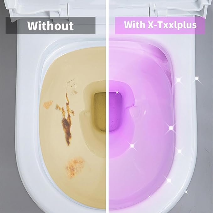 Toilet Bowl Cleaners, Toilet Cleaner, Automatic Long Lasting Continuous Toilet Bowl Cleaner, Prevent Stain Build Up Deep Clean, Each Pack for About 3 Months' Supply, Pink