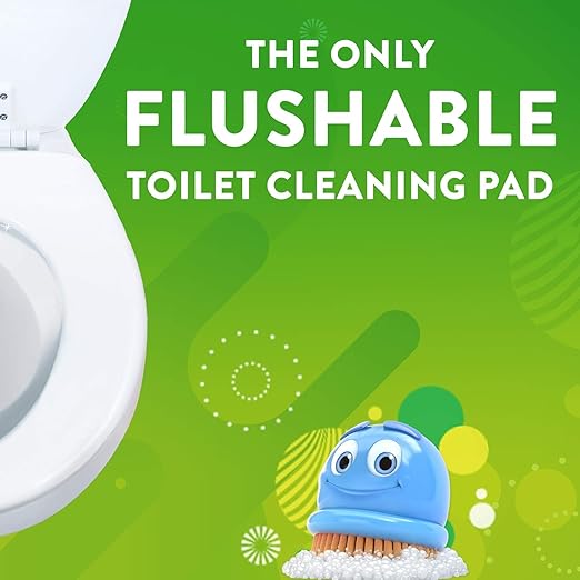 Scrubbing Bubbles Toilet Cleaner Bundle, Includes our Citrus Fresh Brush Toilet Wand Starter Kit + Citrus Fresh Gel Cleaning Stamps