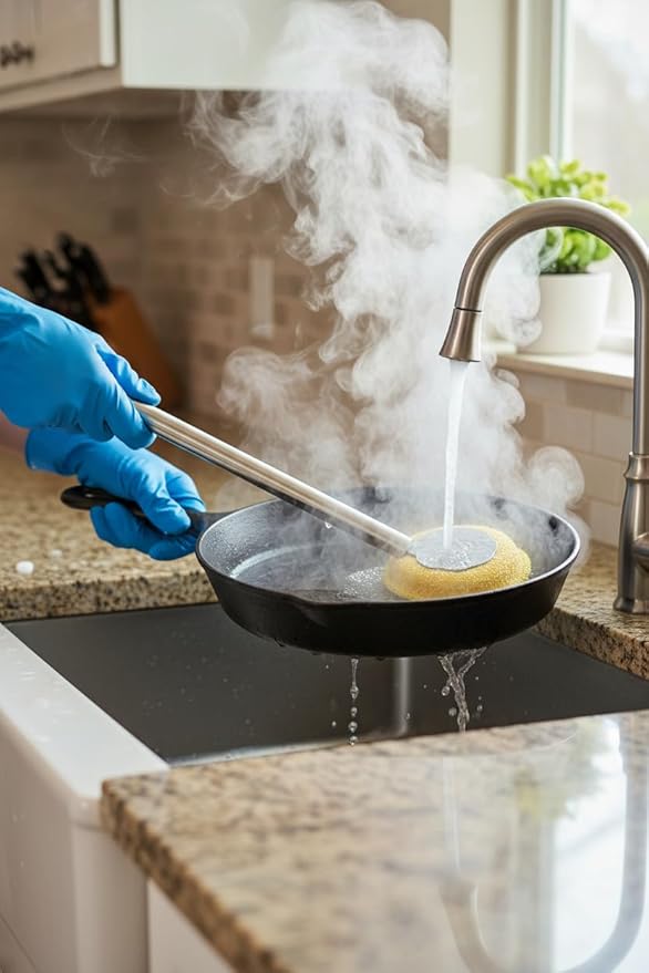 Dish Scrubbers Sponges Household Cleaning Supplies for Cleaning Dishes, Pots, Pans, Grills and Sinks