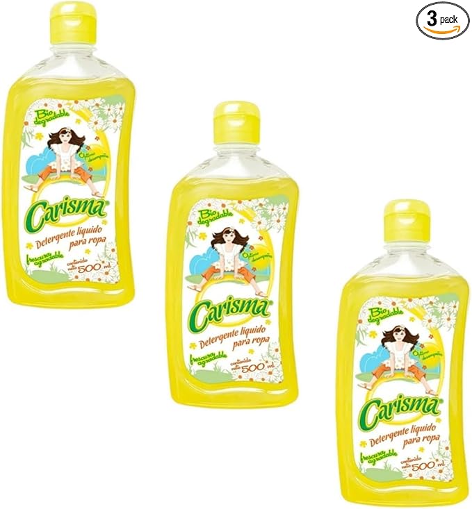 Carisma Liquid Laundry Detergent, 500 ml, 3 Pack