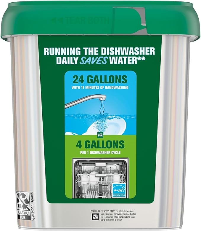 Cascade Platinum Dishwasher Pods, Fresh Scent, 74 Actionpacs, 3.17 Pound (Pack of 1)