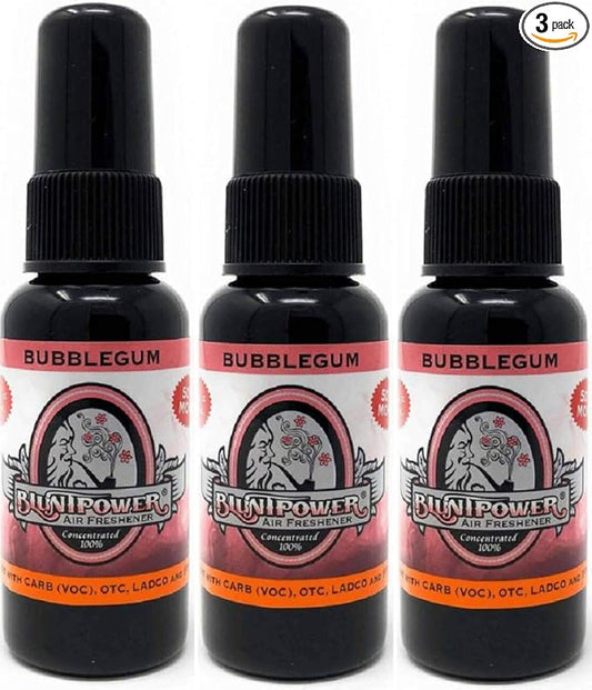 Blunt Power High Concentrated Air Freshener, Bubble Gum, 1.5oz, 3 Packs