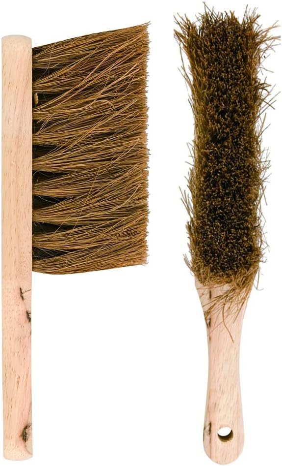 Elliott Natural Coconut Fibre FSC Certified Hand Brush with Soft Bristles – Heavy Duty, Ideal for Indoor use, Homes, Kitchens and Spring Cleaning