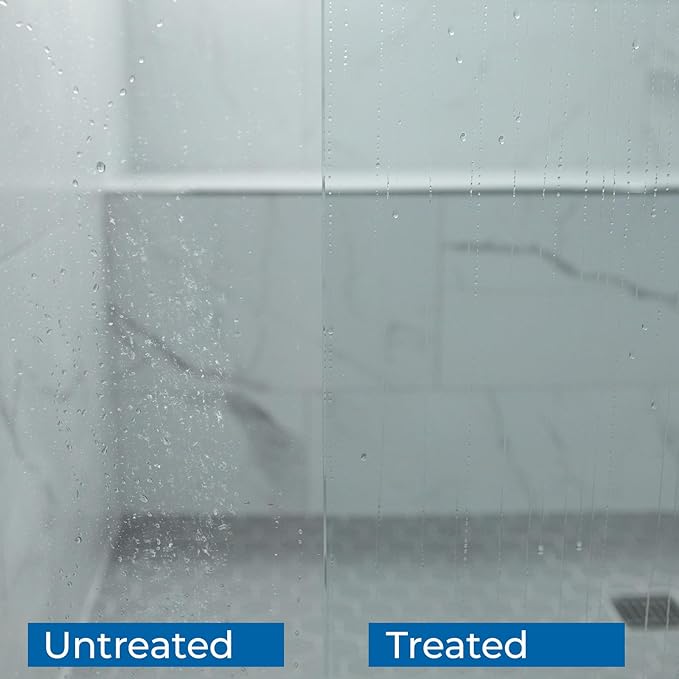 Mapei UltraCare Sealer for Glass Tiles & Shower Doors, 12 oz Spray, Easy-to-Use Protective Barrier for Water Repellency, Reduces Soap Scum & Hard Water Buildup, Keeps Glass Cleaner Longer