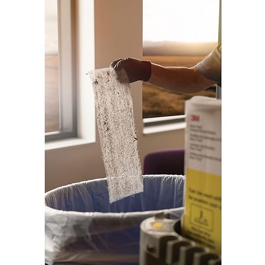 3M Easy Trap Duster Sweep and Dust Sheets, 5" x 6" Sheets, 60 Sheets/Roll