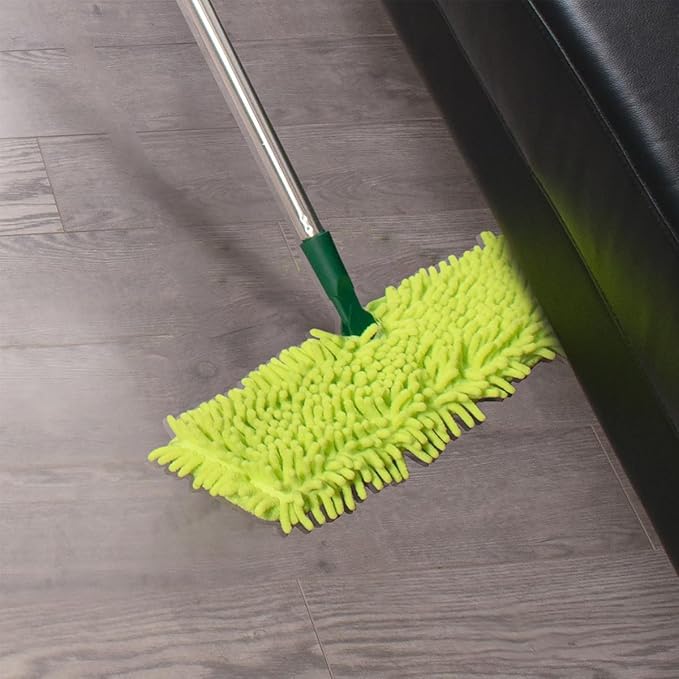 Pine-Sol Microfiber Chenille Mop Refill Compatible with Pine-Sol Dual-Sided Microfiber Mop, Replacement Head for Dry or Wet Use, Machine Washable Double Sided All Surface Cleaning
