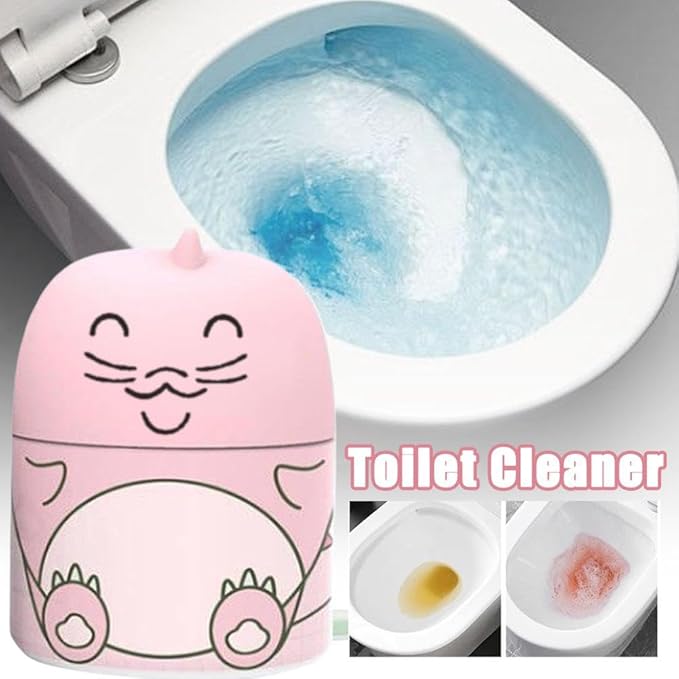Cute Dinosaur-shaped Magic Toilet Cleaning Bottle, Toilet Cleaner & Toile-t Deodorizer Wonder, Cleaning Tank Cleaner With Ocean, Jasmine, And Peach Scent Leaving Looking Fresh