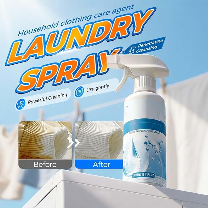 Cleanse Natural Clothing Emulsifier, 2026 New Upgrade Non Ionic Emulsifier Clothing Cleaner, Powerful Spot Stain Remover Laundry Spray, No Damage Fabric Conditioner Restore Faded Color (2pcs)