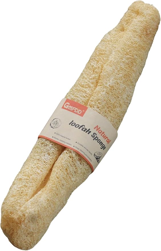 Natural Loofah Sponges, Biodegradable, Plastic-Free Scrubbers for Dishwashing, Shower, Kitchen & Body – Zero Waste Cleaning Pads - 1pcs Original Shape