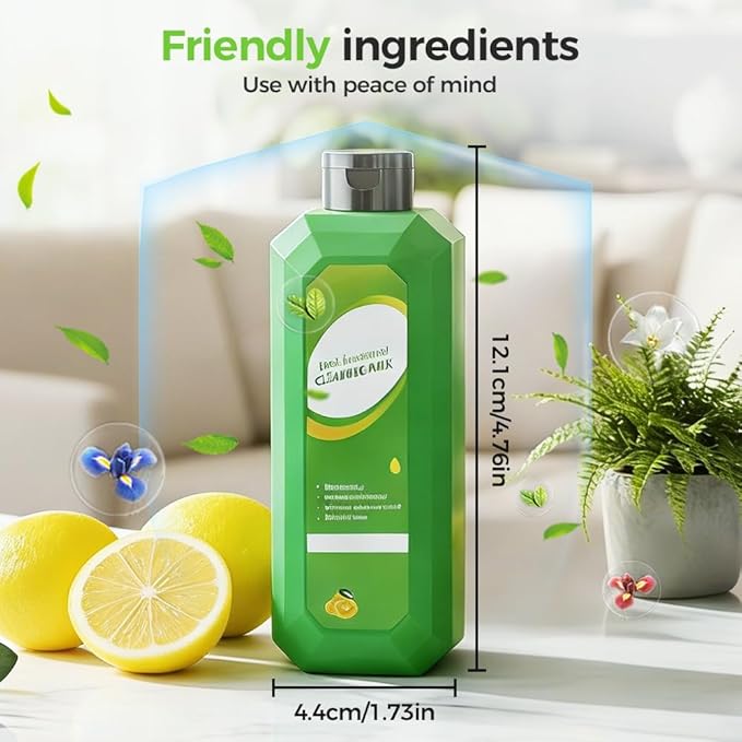 Kafia Powerful Multifunctional Cleaner,Multifunctional cleansing milk,Cleaning Milk House Cleaner,Multi-Scene Household Strong Decontamination Cleaning Milk (1 PCS)