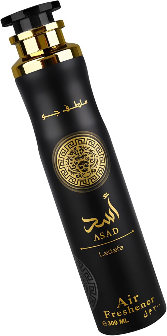 Lattafa Asad – Spicy, Fruity, Woody, Amber – Air Freshener, 10.1 Ounce / 300 ml