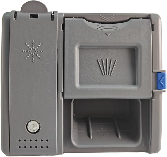 DD81-02202A ，DD81-02628A Dishwasher Detergent and Rinse Aid Dispenser Parts - Compatible with Samsung DW80M2020US, DW80R2031US/UG, DW80N3030US/UW/UB