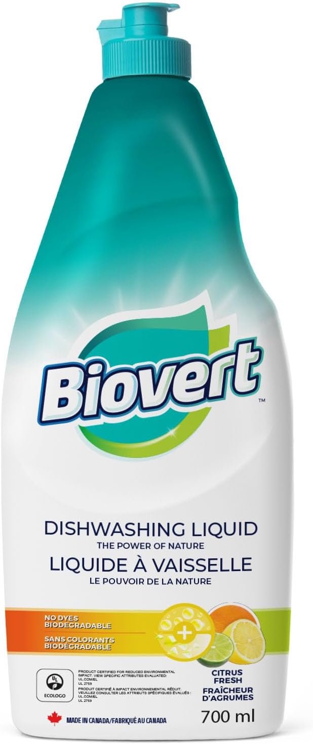 BIOVERT Dishwashing Liquid, 23.67 OZ