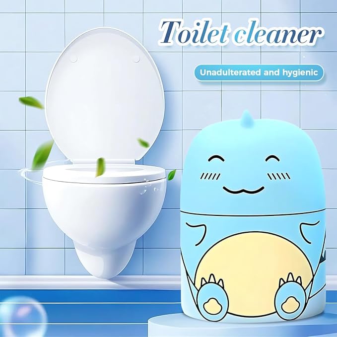 Toilet Bowl Cleaner Bottle, Automatic Bathroom Toilet Tank Cleaner with Ocean Scent,One bottle lasts for 90 days (3, MIX C)