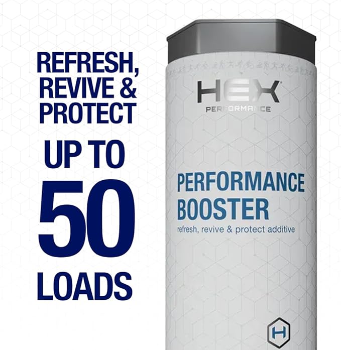 HEX Performance Fabric Booster, Fresh Scent, 100 Loads (Pack of 2) – Activewear Fabric Conditioner Alternative for Softness, Stretch & Odor Control, Sensitive Skin Safe, HE Compatible, Eco-Friendly