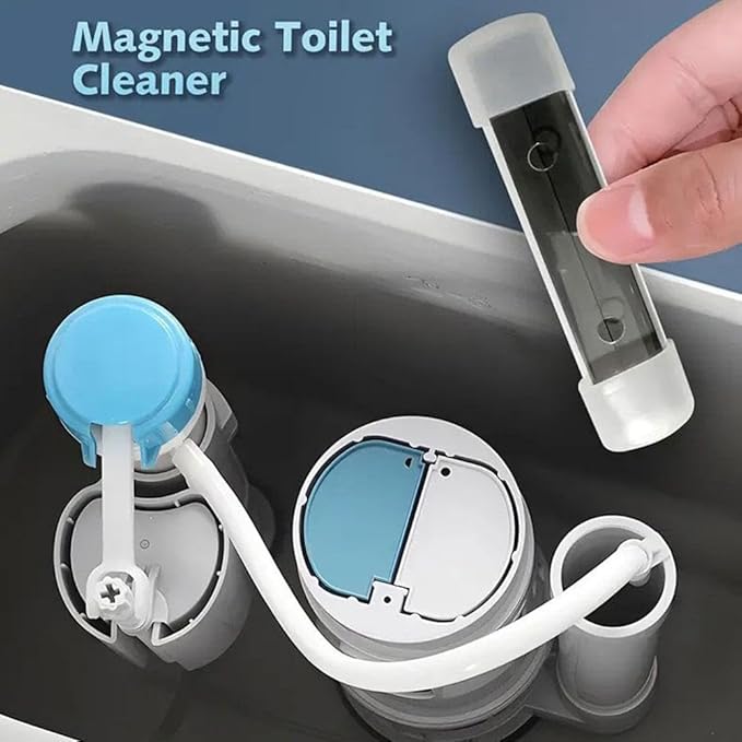 Toilet Magnets for Tank, Long Lasting Magnetic Tank Cleaner, No Chemicals No Staining Cleaning Supplies, for Household Bathroom (6PCS)