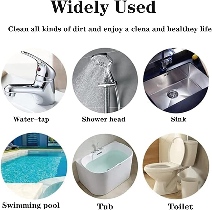 YINGMORE Pumice Stone Toilet Bowl Cleaner with 1Toilet Handle and 7 Cleaning Stone+Extra 10Pack Refills