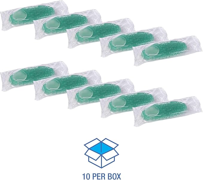 Boardwalk CURVP010I060M02AAS8100 Solid Curve Air Freshener - Cucumber Melon Fragrance, Green (10/Box)