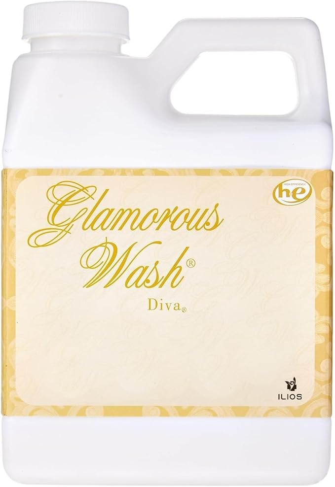 Glam Diva Wash Laundry Detergent Mini - Diva 4 oz (Pack of 1) - Scented Laundry Detergent ILIOS Packaging.