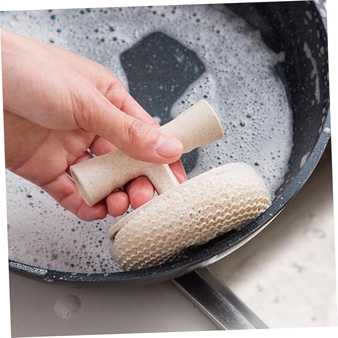 OUNONA 5Pcs Short Handle Kitchen Cleaning Brush Practical Bowl Sink Scrubber for Cleaning for Hard to Reach Areas Kitchen Supplies Dish Washing