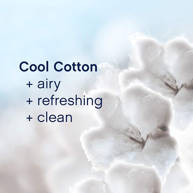 Downy Dryer Sheets Fabric Softener | Cool Cotton | 240 Sheets, Pack of 4
