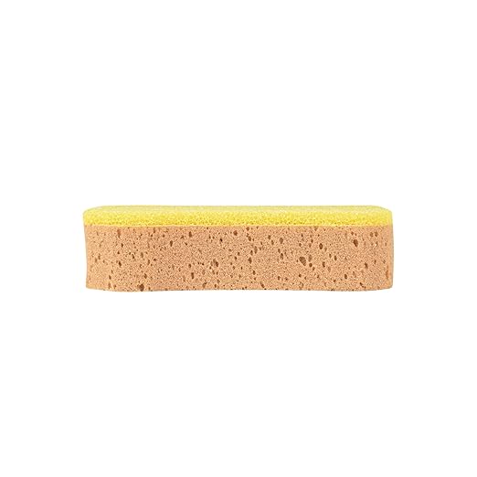 Restaurantware Sponge and Scouring Pad Combo 100 Count 7.7 x 4.9 x 2.1 Inches Plastic Multi-Surface Scrubber Flexible Cleaning Sponge for Commercial Kitchens