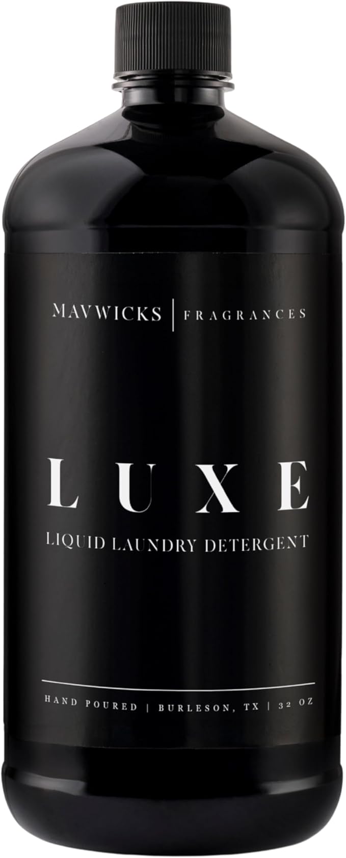 Mavwicks - Laundry Liquid Detergent (Luxe) - 32 Oz Laundry Perfume Bottle for Men & Women, Stain & Odor Remover, Deep Clean, Long-Lasting Fragrance and Freshness for All Fabrics