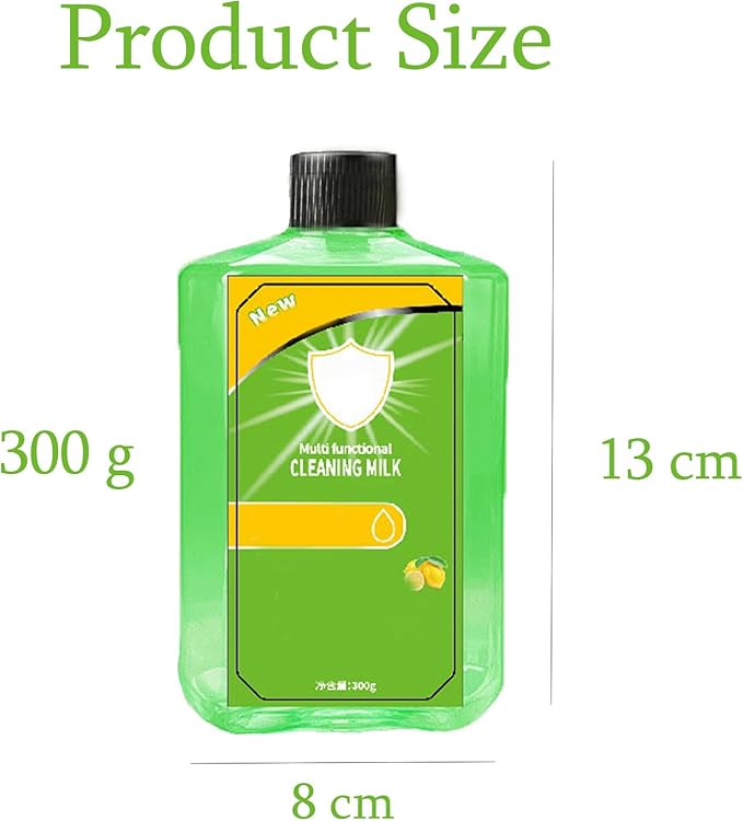 10.5 Oz/300 Ml Multi Scene Cleansing Milk, Cleaning Milk House Cleaner, Powerful Multifunctional Cleaner Liquidmilk Concentrated Cleansing Lotion, 2026 New Kitchen Cleaners, for Home (1)